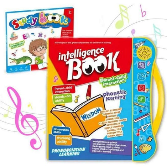 Intelligence Phonetic Learning E-Book with Sound – Preschool Learning Book for Kids
