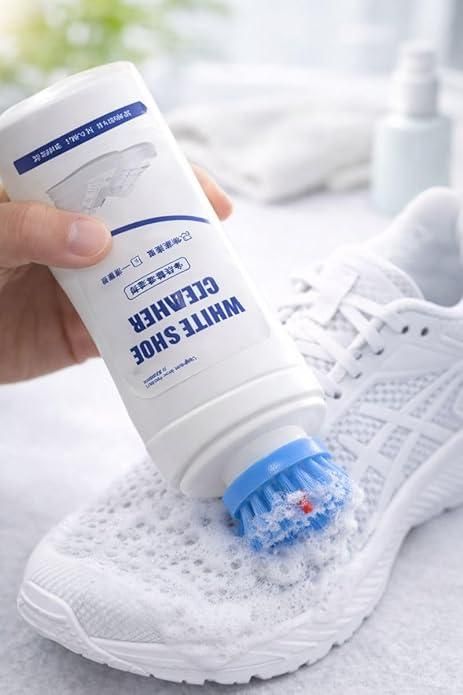 Shoe Cleaner Kit – 100 ml White Shoe Cleaner with Brush