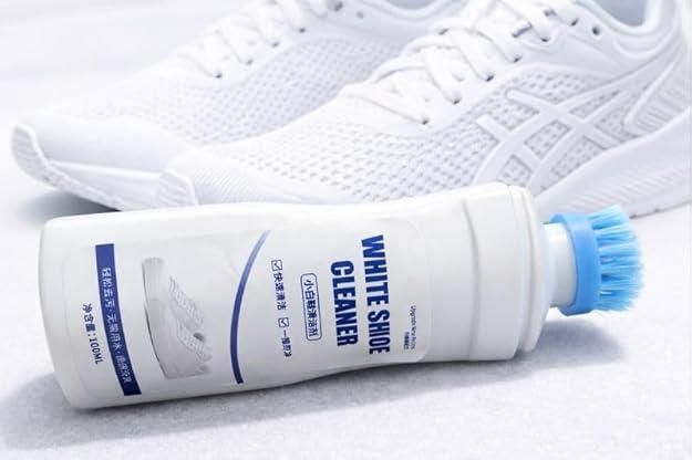 Shoe Cleaner Kit – 100 ml White Shoe Cleaner with Brush