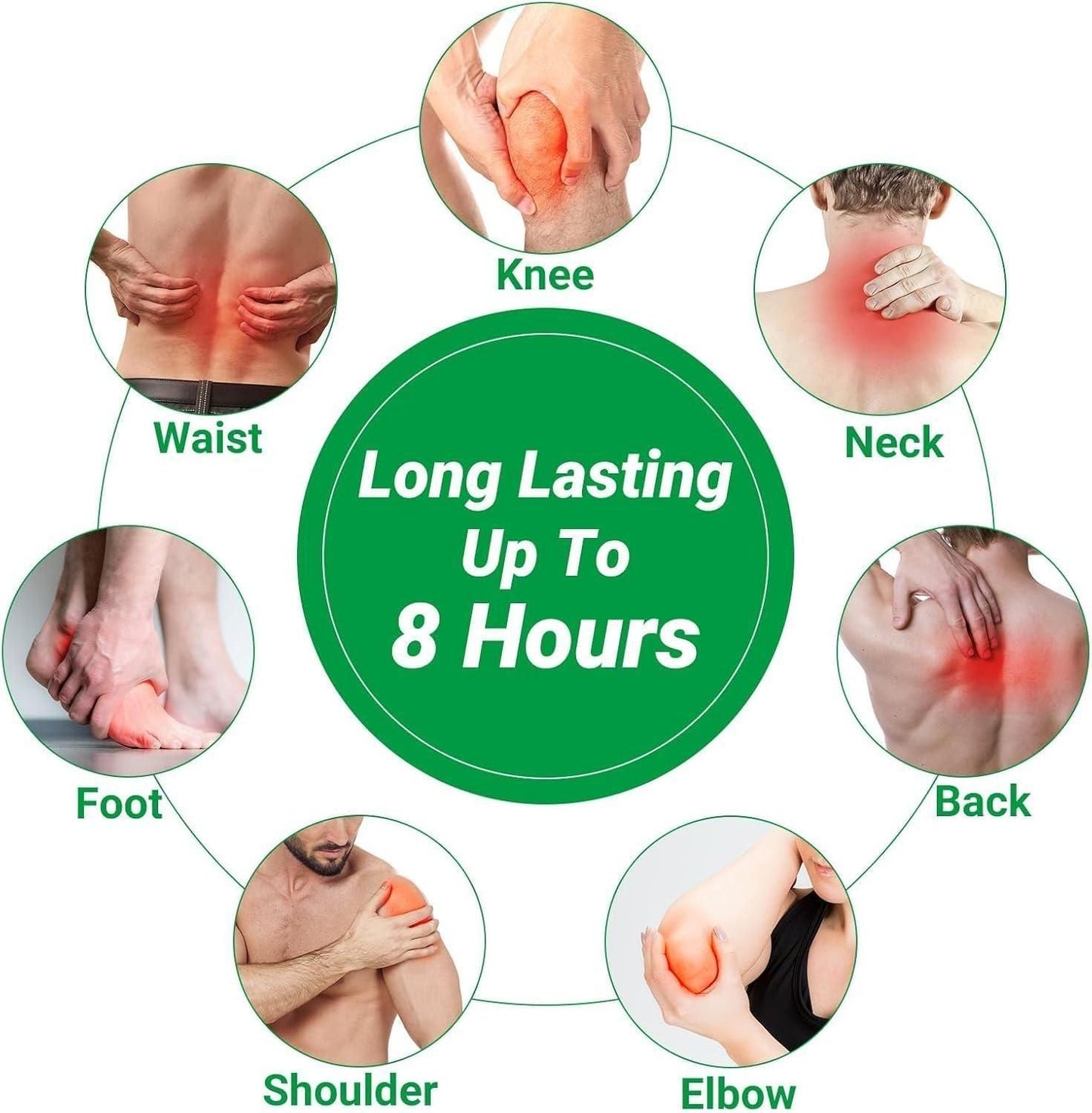 Knee Patches (Pack of 10 / 20 / 30) – Herbal Pain Relief for Knees & Joints