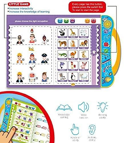 Intelligence Phonetic Learning E-Book with Sound – Preschool Learning Book for Kids