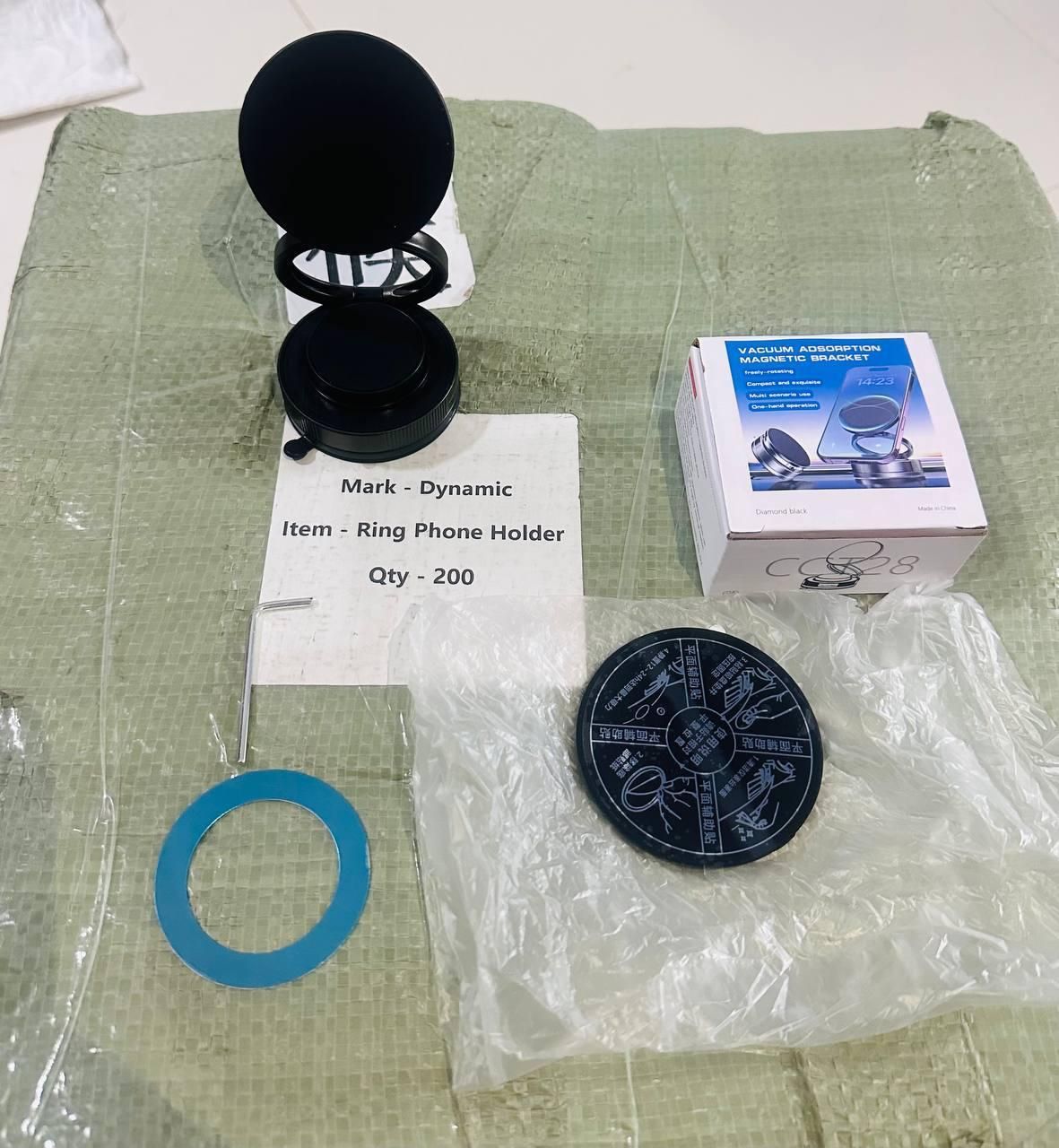 Vacuum Magnetic Bracket