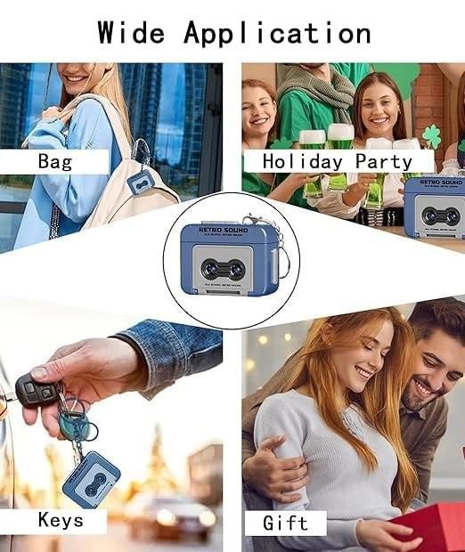 Retro Sound Mini Keychain – Pocket-Sized Audio Novelty Gadget