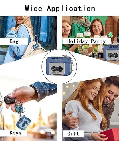 Retro Sound Mini Keychain – Pocket-Sized Audio Novelty Gadget