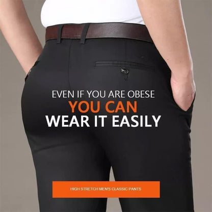 High Elasticity Men’s Classic Pants (Pack of 3)